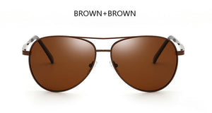 Cool Men Sunglasses Polarized Aviation Oversized Sun Glasses For Male Driver Classic Retro Men's Driving