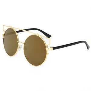 ROYAL GIRL NEWEST Women Double Wire Oversized Sun glasses Big Round Bohemian Vintage Sunglasses ss180