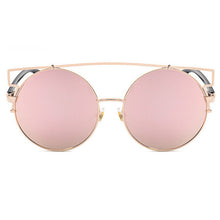 ROYAL GIRL NEWEST Women Double Wire Oversized Sun glasses Big Round Bohemian Vintage Sunglasses ss180